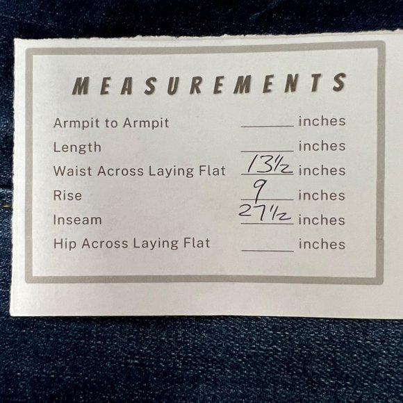 Anthropologie Pilcro and the Letterpress High Rise Denim Legging Jeans size 26 - Picture 15 of 15